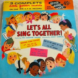 Vintage Little Golden Records EP 563 45 RPM EP